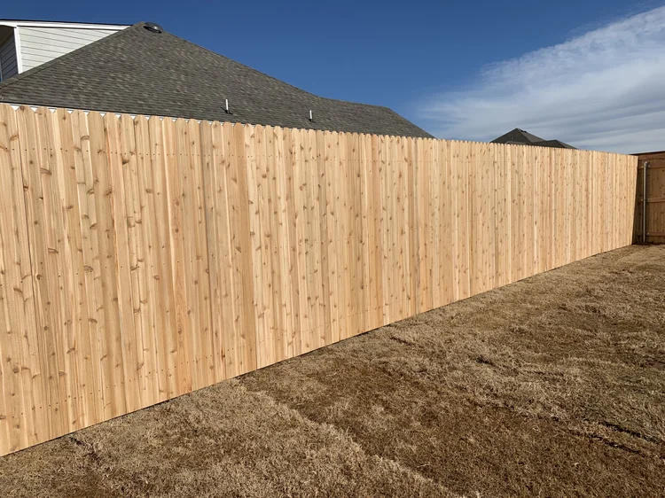 Residential fence contractor job